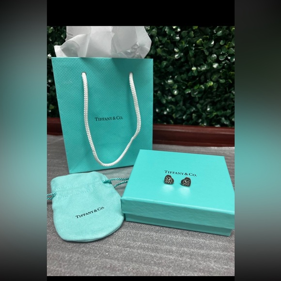Tiffany & Co. DIAMOND Mini Heart Earrings - Picture 1 of 10